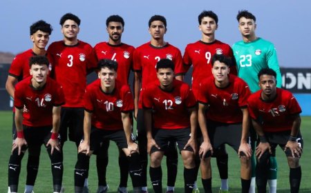 منتخب الشباب يسجل ثلاثية رائعة في انتصاره الودي على روسيا استعدادًا لتصفيات كأس أفريقيا