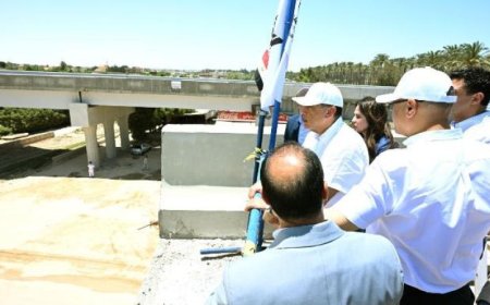 مدبولي يزور مشروع محور اللواء عمر سليمان في الإسكندرية ويستعرض أهم التطورات