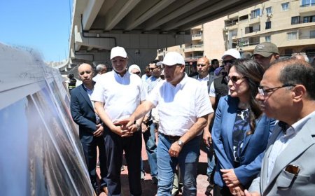 رئيس الوزراء يدشن كوبري الفريق أول سليمان عزت في الإسكندرية لتعزيز البنية التحتية