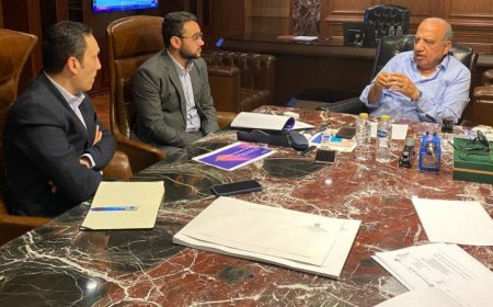 عصمت يواصل متابعة سير العمل مع شركة سكاتك النرويجية في مشاريع الطاقة الشمسية