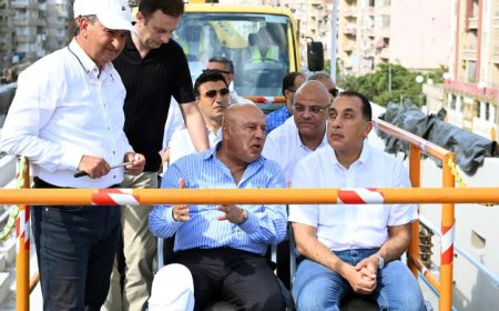 رئيس الوزراء يراقب تقدم العمل في المرحلة الأولى من مشروع مترو الإسكندرية