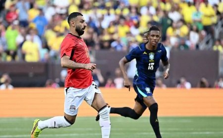 مباراة مصر والبرازيل تكشف استعداد الفراعنة قبل مونديال كأس العالم