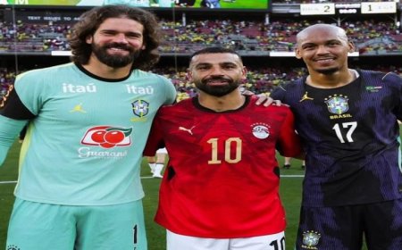 لقاء ودي مثير يجمع صلاح ورافينيا وأليسون قبل المونديال بعد الانتقال من ليفربول
