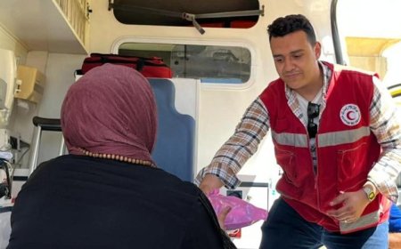 استقبال ميناء رفح البري لـ 30 جريحا ومريضا فلسطينيا من غزة