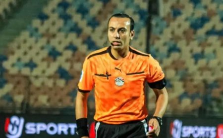 محمد الغازي يطلق صافرة نهائي إنبي والمصري في السويس ويشعل الأجواء
