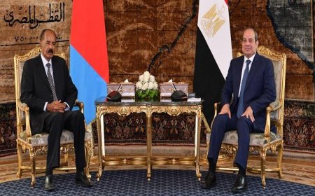 الرئيس السيسي يعزز التزام مصر الثابت بدعم سيادة إريتريا وسلامة أراضيها صور حصرية