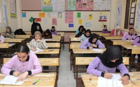 نجاح امتحانات الشهادة الإعدادية في جميع المحافظات وتفاعل الطلاب بكثافة