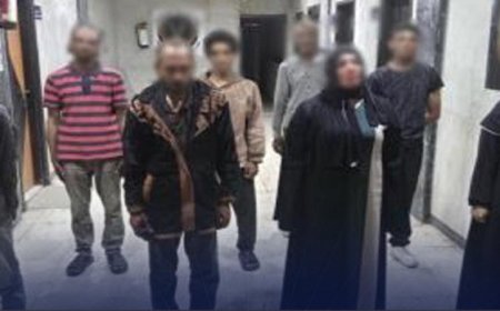 القبض على 10 أشخاص متورطين في استغلال 12 حدثاً في التسول واستجداء المارة بالجيزة
