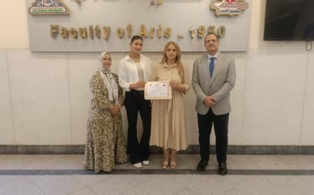 طالبة من آداب عين شمس تحقق المركز الثالث في بطولة القفز بالزانة في غانا