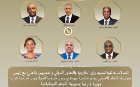 عبد العاطي يلتقي رئيس مفوضية الاتحاد الأفريقي لتعزيز أفق التعاون المشترك