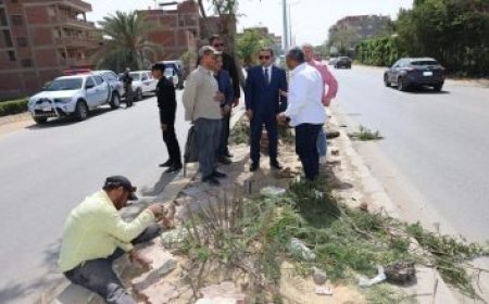 محافظ الفيوم يقوم بجولة تفقدية في شركة أدوات منزلية بكوم أوشيم