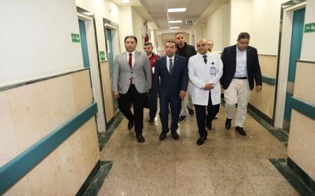 افتتاح عيادات الأسنان ووحدة السكتة الدماغية في مستشفى الباجور من قبل محافظ المنوفية