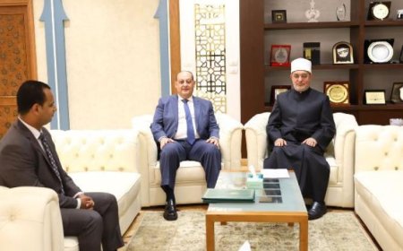 مفتي الجمهورية يبرز أهمية التعاون مع وزارة الخارجية لتعزيز جهود مصر في نشر الوسطية