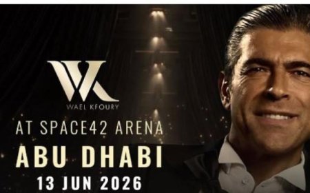 وائل كفوري يشعل أجواء أبو ظبي بحفل غنائي ضخم في 13 يونيو