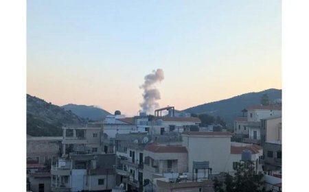 استشهاد مواطن و17 جريحاً جراء غارة إسرائيلية بالقرب من مستشفى في مدينة صور اللبنانية