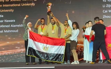 طالبان من الأكاديمية العربية يحصدان الجائزة الكبرى في مسابقة هواوي العالمية