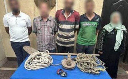 اعتقال أربعة أفراد بتهمة التنقيب غير القانوني عن الآثار في الجمالية