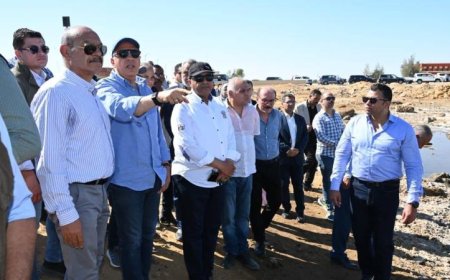 سويلم يزور المحطات ويفحص حالة الري بالسويس في ذروة الطلب على المياه