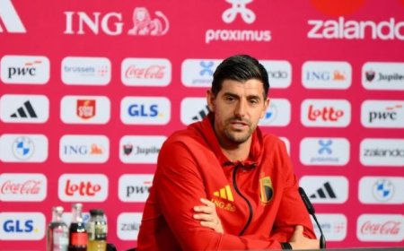 حارس مرمى بلجيكا كورتوا يخطط للاعتزال عن اللعب الدولي بعد انتهاء كأس العالم