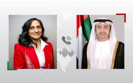وزير خارجية الإمارات وكندا يناقشان قضايا الشرق الأوسط وتأثيرها على الملاحة الدولية