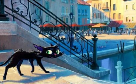 اكتشف أول مشاهد فيلم Gatto مع ديزني وبيكسار عن قط يخشى الماء وعصابة تونة غامضة