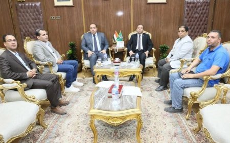 محافظ المنوفية يلتقي مع معاون وزير الإسكان لمناقشة تقدم مشروعات التنمية الحالية