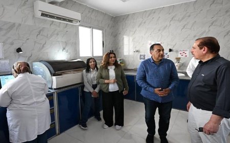 رئيس الوزراء يقوم بجولة تفقدية في مستشفى رشيد المركزي مع صور حصرية