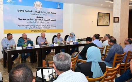 وزير الري يشارك في ورشة عمل لمتابعة موسم الصيف 2026 بمحافظة الإسكندرية