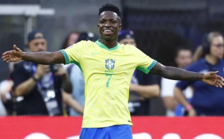 فينيسيوس يتألق ويحصل على لقب رجل المباراة في تعادل البرازيل مع المغرب بالمونديال