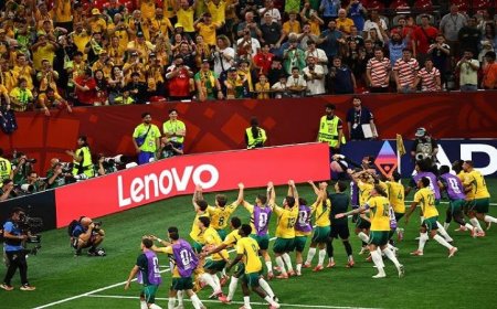 أستراليا تحقق فوزاً مهماً على تركيا 2-صفر وتمنع عودتها المظفرة إلى كأس العالم