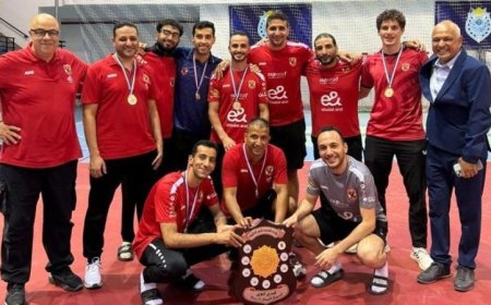 تهنئة حارة من هنا جودة لزملائها في النادي الأهلي بمناسبة الفوز بدرع الدوري الممتاز لتنس الطاولة
