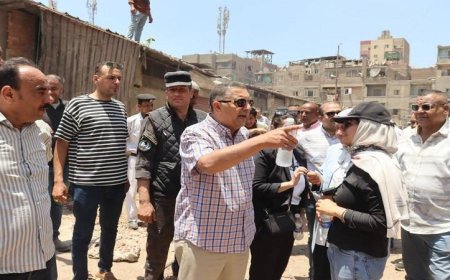 محافظ القليوبية يتولى حملة شاملة لإزالة الإشغالات في سوق بهتيم
