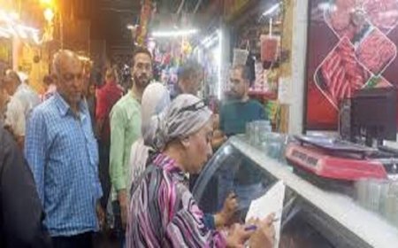 استمرار الحملات المكثفة في أحياء الإسكندرية لضبط الأسواق والتفتيش على المنشآت التجارية