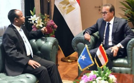 وزير الصحة يلتقي نظيره الصومالي لبحث تعزيز التعاون وتبادل الخبرات الصحية