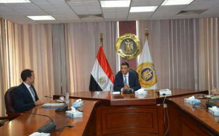 وزير الصناعة يناقش مع جيد تكستايل استراتيجيات التوسع وزيادة الصادرات إلى 500 مليون دولار