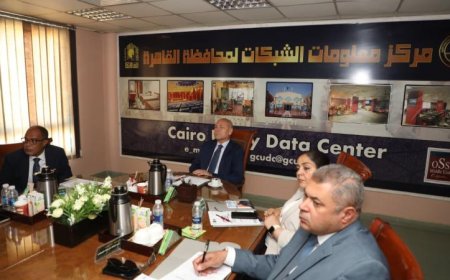 محافظ القاهرة يسلط الضوء على إنجازات مركز معلومات شبكة المرافق في العاصمة