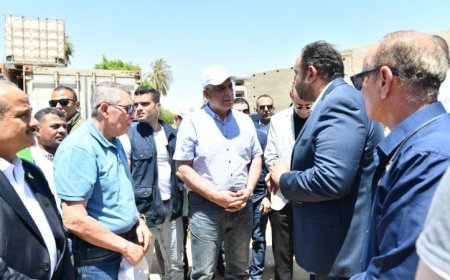 وزير الدولة للإنتاج الحربي يواصل متابعة مشاريع المبادرة الرئاسية حياة كريمة في أسيوط