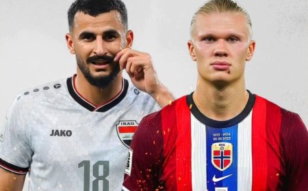 تشكيل منتخب العراق والنرويج قبل مواجهة كأس العالم 2026