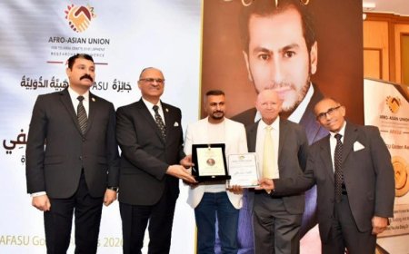 الألفي يفوز بجائزة أفاسو الذهبية الدولية لقادة الابتكار في الإعلام السياحي