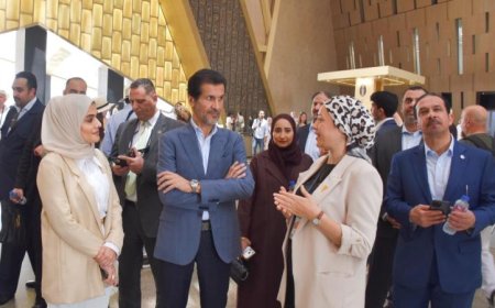 سفير قطر يؤكد أن المتحف المصري الكبير يجسد تاريخ مصر العريق ومكانتها الثقافية