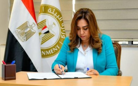 وزيرة التنمية المحلية تعلن إطلاق أحدث نظام لرصد تلوث الهواء