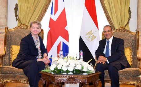 وزير الخارجية المصري ووزيرة الخارجية البريطانية يقودان الدورة الثالثة لمجلس المشاركة المصرية