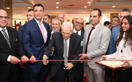 وزير الصناعة يطلق فعاليات المعرض الدولي الثالث عشر لتكنوبرنت المتخصص في صناعات الطباعة