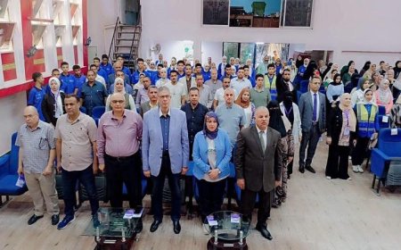 مدير تعليم الفيوم يزور مدرسة WE ويستعرض أبرز الأنشطة التربوية للطلاب