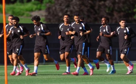منتخب مصر يعزز تحضيراته لمواجهة نيوزيلندا في كأس العالم