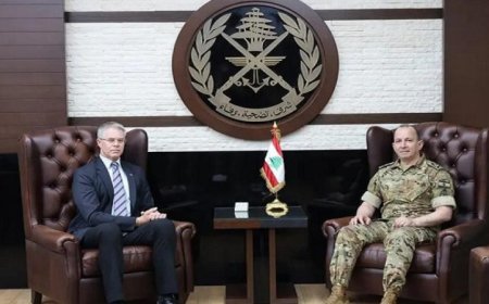 قائد الجيش اللبناني يستعرض سبل تعزيز التعاون العسكري الاستراتيجي مع أستراليا