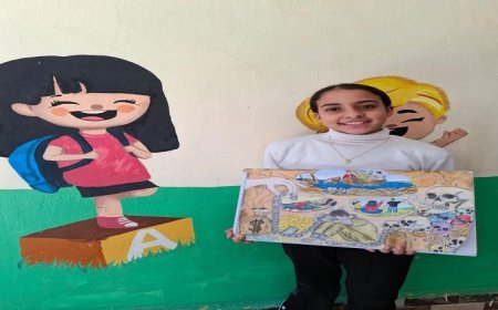 تعليم الفيوم يحقق المركز الأول في مسابقة الرسم للتوعية بمخاطر الهجرة غير الشرعية