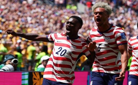عبور منتخب الولايات المتحدة الأمريكية المبكر إلى دور الـ16 في البطولة
