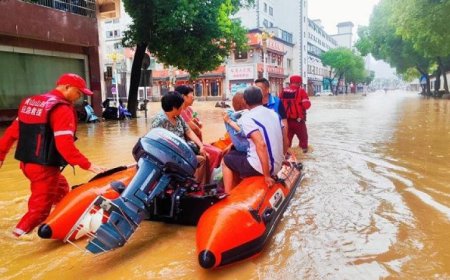 الصين تصدر إنذارًا أصفرًا جديدًا لمواجهة العواصف المطيرة في مناطق متعددة