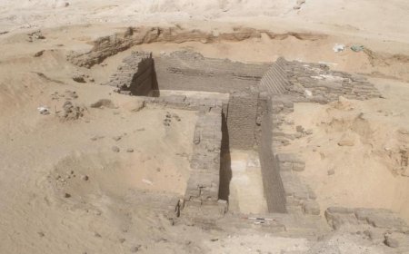 اكتشاف أثري مذهل بجبل الطير في المنيا يعيد كيان العمارة الجنائزية في مصر القديمة